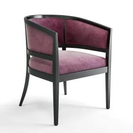 Chartreuse mohair armchair by edward wormley